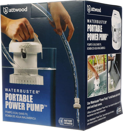 Attwood WaterBuster® Portable Pump - 200 GPH.