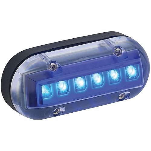 Attwood 6528B7 LED Base Underwater 12 Volt Lights, Blue.