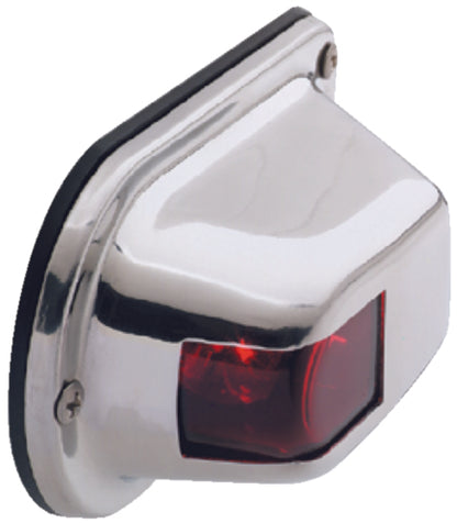 Attwood Marine 66314R7 1-Mile Sidelight RED Vertical Mount.