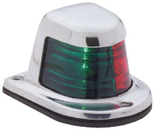 Attwood Bi-Color Deck Mount Light, Stainless Steel Navigation Light.