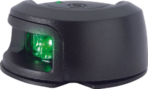 Attwood Light Armor LED Deck Mount Navigation Side Light, Green, Starboard Side