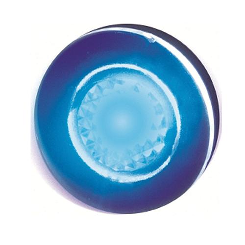 T-H Marine LED 12V Flush Head LED Livewell/Utility Light - BLUE