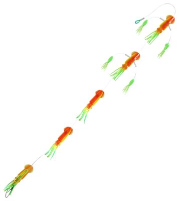 Squid Nation Game Fish Mini Flippy Floppy Trolling