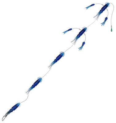 Squid Nation Game Fish Mini Flippy Floppy Trolling