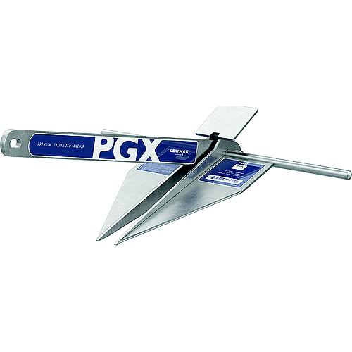 Lewmar PGX Galvanized Fluke Anchor - 8 lbs. 69001044