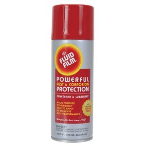 Fluid Film Rust Inhibitor Corrosion Preventer Aerosol Can 12 Ounce.