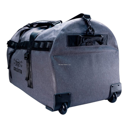 Calcutta Traveler Rolling Gear Bag, Gray Heather, Waterproof, 29" x 15" x 16".