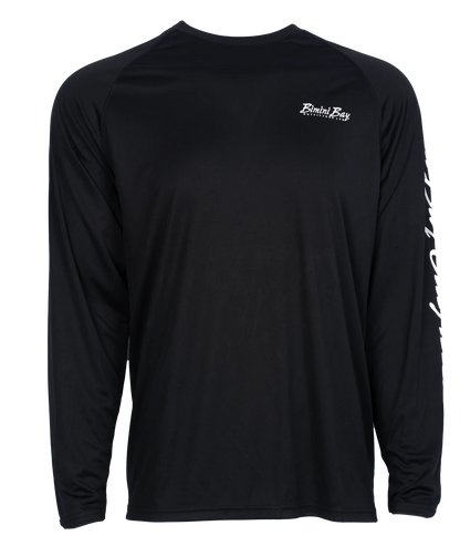 Bimini Bay HOOK M' MEN'S LONG SLEEVE SHIRT YELLOWFIN 4 BLACK