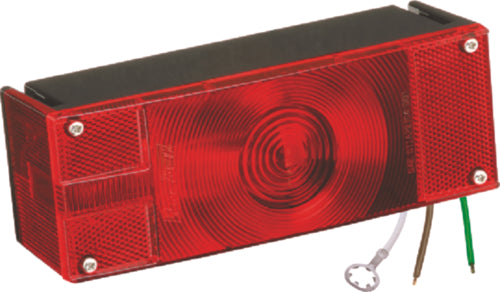 WesBar Submersible Taillight, Left, with License Plate Light.