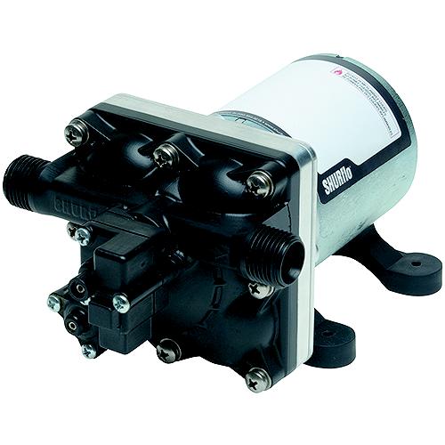 SHURFLO 4008101E65 Revolution Self-Priming 3 GPM 55 PSI 12V Fresh Water RV Pump.