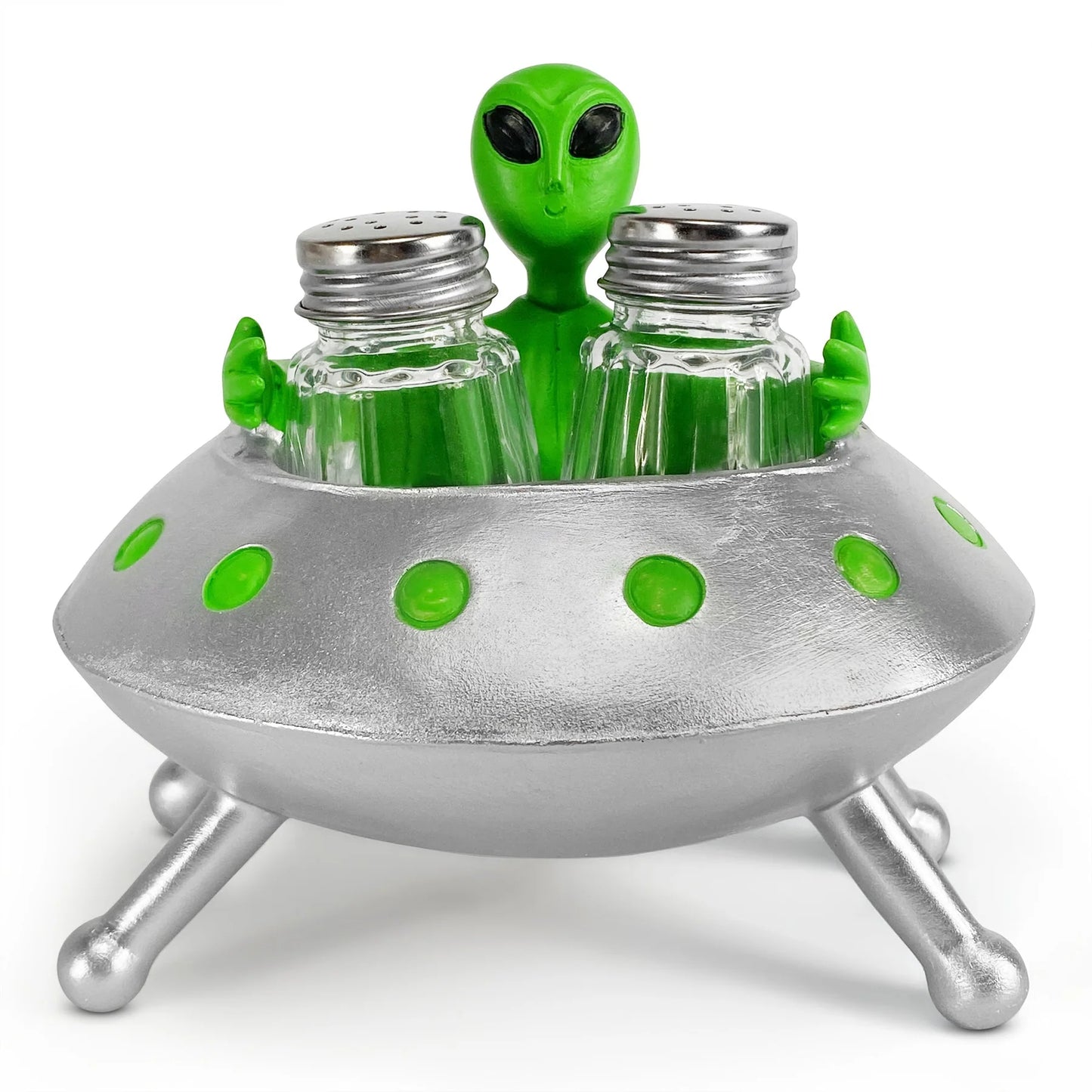 Rivers Edge Salt and Pepper Shakers-Aliens