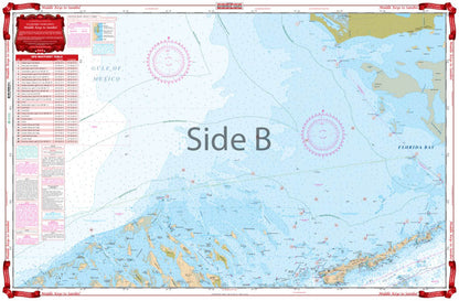 Waterproof Middle Keys to Sanibel Maxi Navigation Chart 3