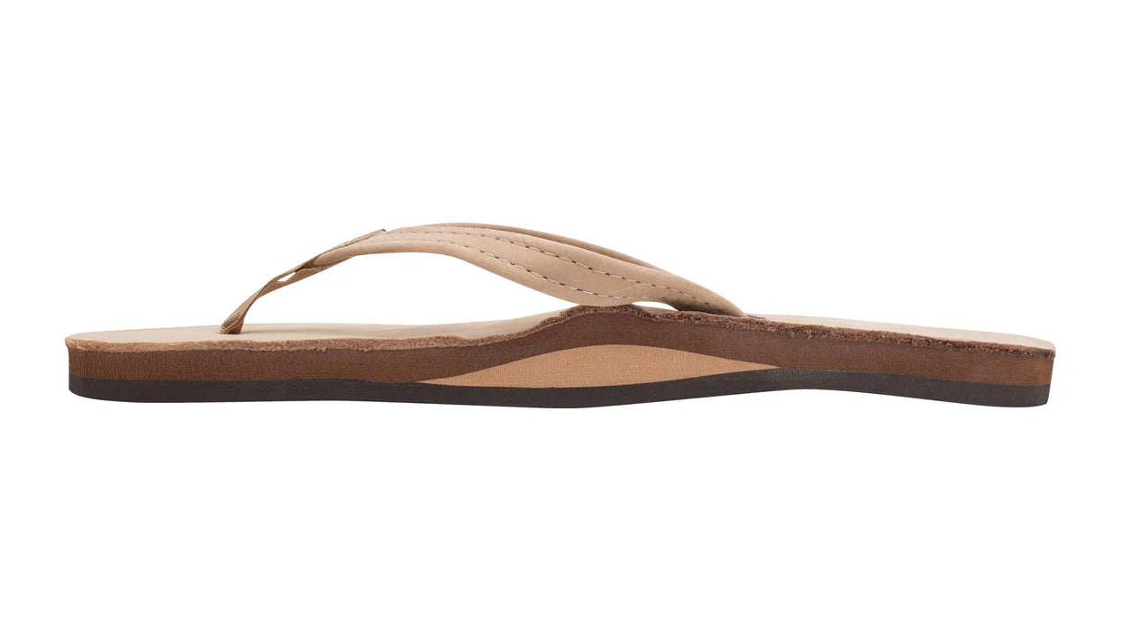Rainbow Sandals Premier Leather Flip Flops - Sierra Brown 301ALTSN