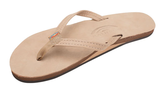 Rainbow Sandals Premier Leather Flip Flops - Sierra Brown 301ALTSN