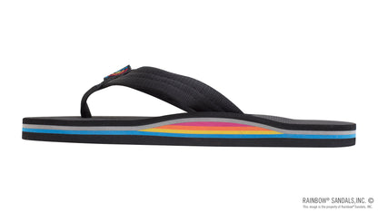 Rainbow Sandals Men's Rainbow Classic Black Strap 301ARP