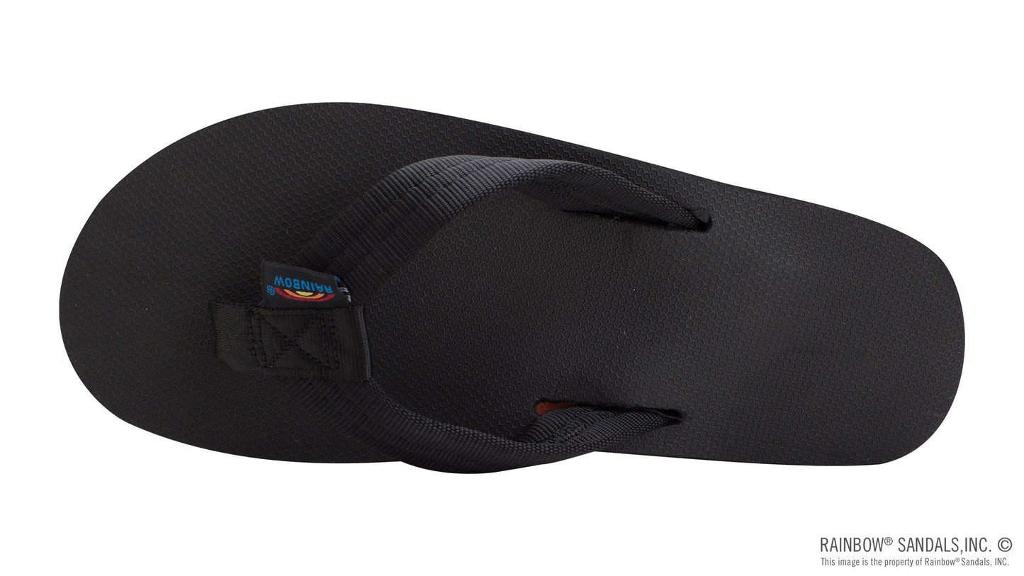 Rainbow Sandals Men's Rainbow Classic Black Strap 301ARP