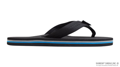 Rainbow Sandals Men's Rainbow Classic Black Strap 301ARP