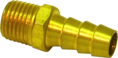 Invincible Marine (BR53241) Fuel Line Barb Fitting 5/16" x 1/4" Inch - Brass.