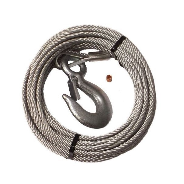 Invincible Marine 3/16" - 25' Boat Winch Trailer Cable.