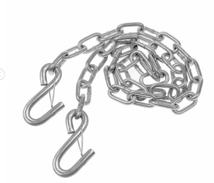 WaterLand Boat Trailer Security Chain (Set of 2) 3/16" x 27".