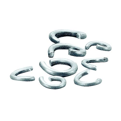 Taylor Made Stainless Steel Clinching Rings. Fits 3/16"-5/16" Cord.