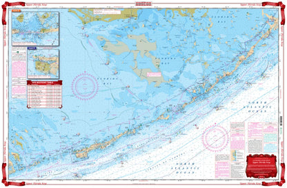 Waterproof Charts 33 Upper Florida Keys Standard Navigation