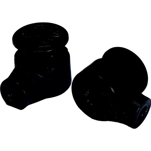 JR Products EFPS130 Replacement Gas Spring End Fitting w/Snap-On Cap, 2-Per Package.