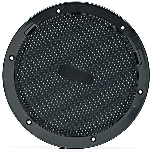 Beckson Pry-Out Deck Plate with Standard Trim Ring, Dimple Center 10" OD / 8" ID.