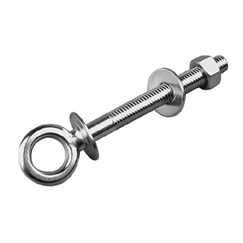 Sea-Dog Eye Bolt w/Shoulder 3/8" x 3-3/8" Inch - Stainless Steel