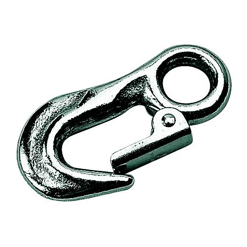 Sea-Dog Malleable Snap Hook, 3-7/16" Nickel Plated Steel.