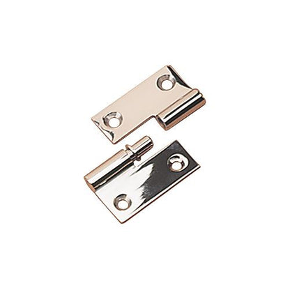 Sea-Dog 2045101 Chrome Brass Take Apart Hinge, Right, 1-1/2" 2-Pack.