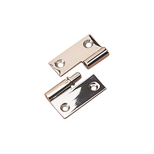 Sea-Dog 2045101 Chrome Brass Take Apart Hinge, Right, 1-1/2" 2-Pack.