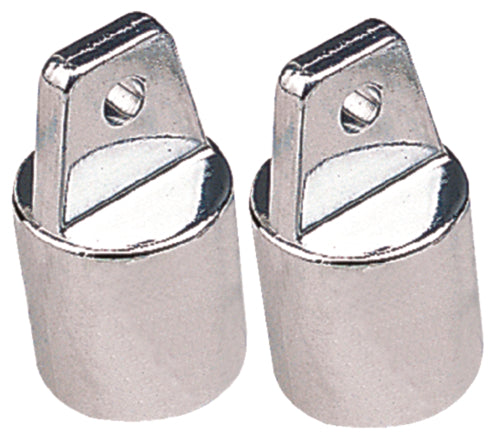 Sea-Dog External Eye End, 7/8" Chrome Zinc, Pair.