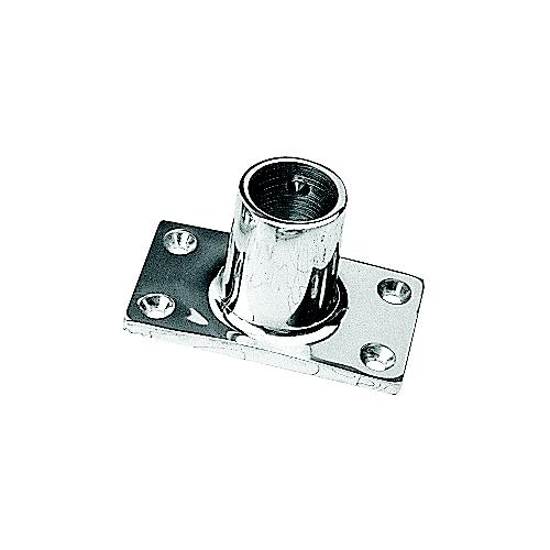 Sea-Dog 2819001 90° Rectangular Base, 7/8" Stainless-Steel.