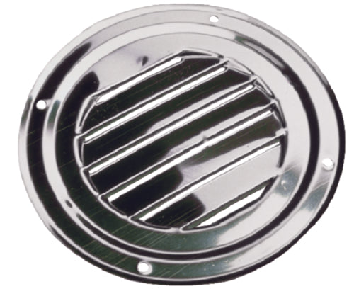 Sea-Dog 3314251 Round Louvered Stainless-Steel Vent, 5" Round.