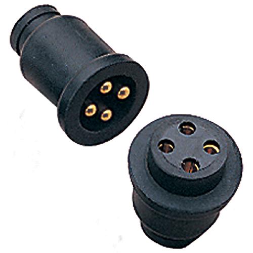 Sea-Dog 4261621 Polarized Molded Electrical Connector, 2-Pin.