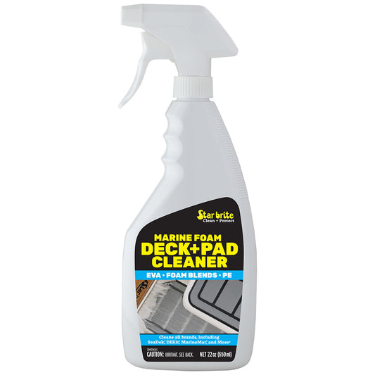 Star Brite Marine Foam Spray Deck + Pad Cleaner - 22 Ounce.