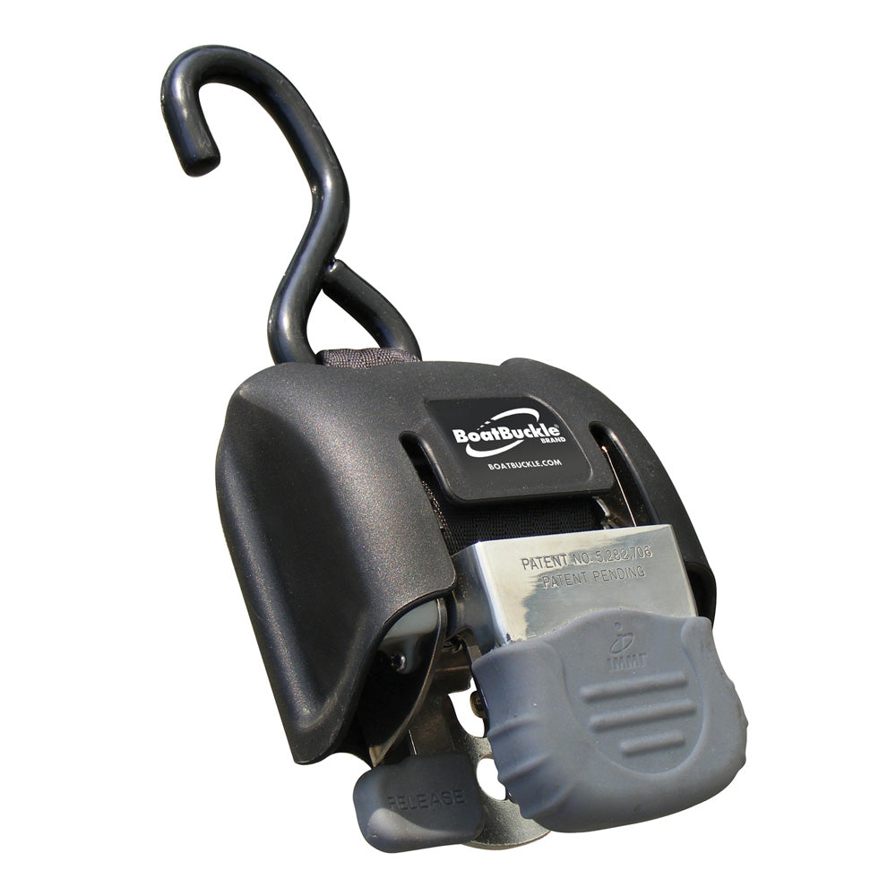 BoatBuckle® G2 1,500 lb. 43" Retractable Transom Tie-Down Set.