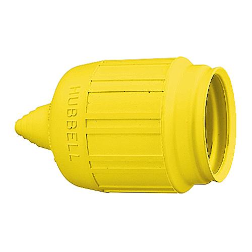 Hubbell HBL60CM31 Yellow Seal-Tite Cover for Weatherproofing.