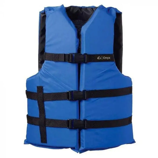 Onyx General Purpose Life Vest Adult PFD, Oversize Blue