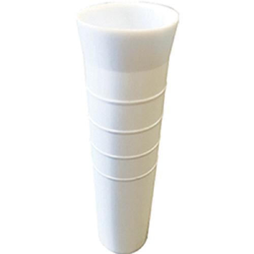 Tigress 881525 Vinyl Insert Liners for 10" Flared Aluminum Weld-On Rod Holders, White.