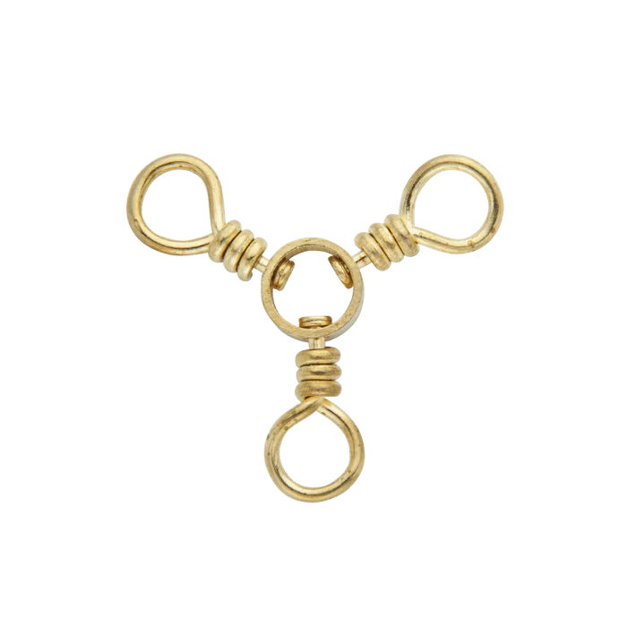 Rosco Brass 3-Way Swivel 12 pack #6