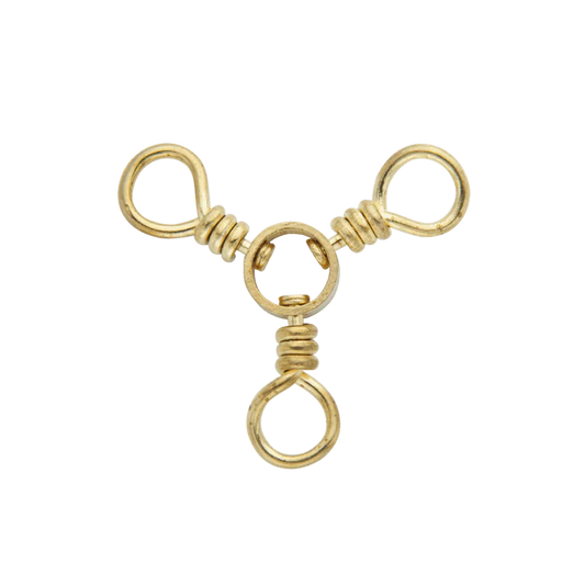 Rosco Brass 3-Way Swivel 12 pack #6