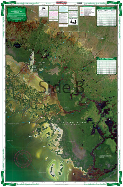 Everglades City Area Large Print Navigation Chart 40E