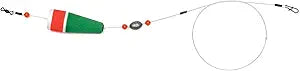 Sea Striker Popping Float 3/4 oz Rattle Rig, 5" Float, 3/4 oz 40 Lb Mono