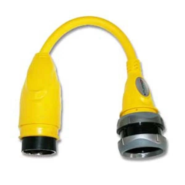 Furrion Boat Pigtail Shore Power Adapter FP5030-SY | 50A 125V Female to 30A Male