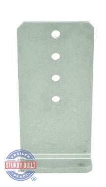 WaterLand 10" Aluminum L-Type Extra-Long Vertical Boat Trailer Bunk Bracket.