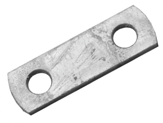 WaterLand 3/8" x 1-1/2" x 5.37" Aluminum 2-Hole Plate.