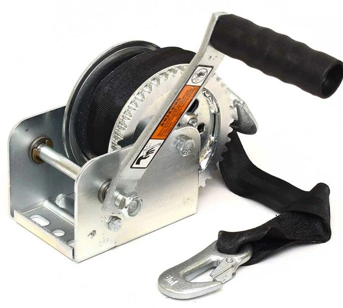 Dutton-Lainson 1,100 lb. Plated Pulling Winch with 15' Feet Strap One