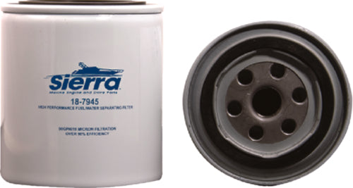 Sierra Replacement Water Separating Fuel Filter - 10 Micron 18-7945